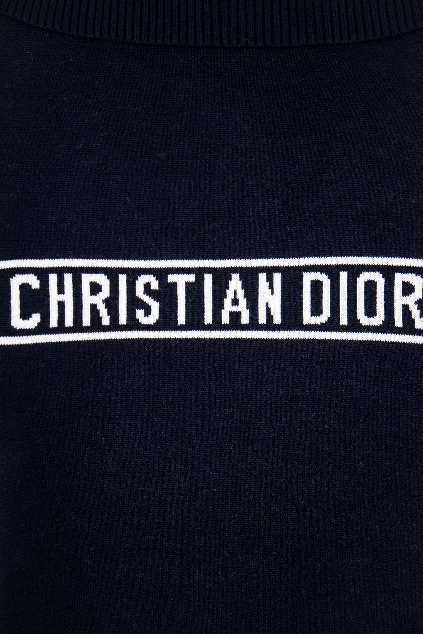 Dior Classic Oblique Reversible Cashmere Sweater – 25FW