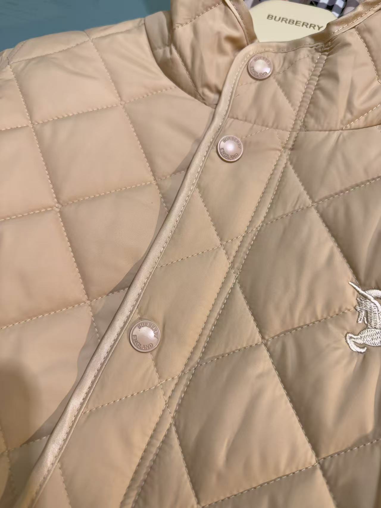 Burberry Mid-Length Puffer Jacket – Kids Collection – 25AW