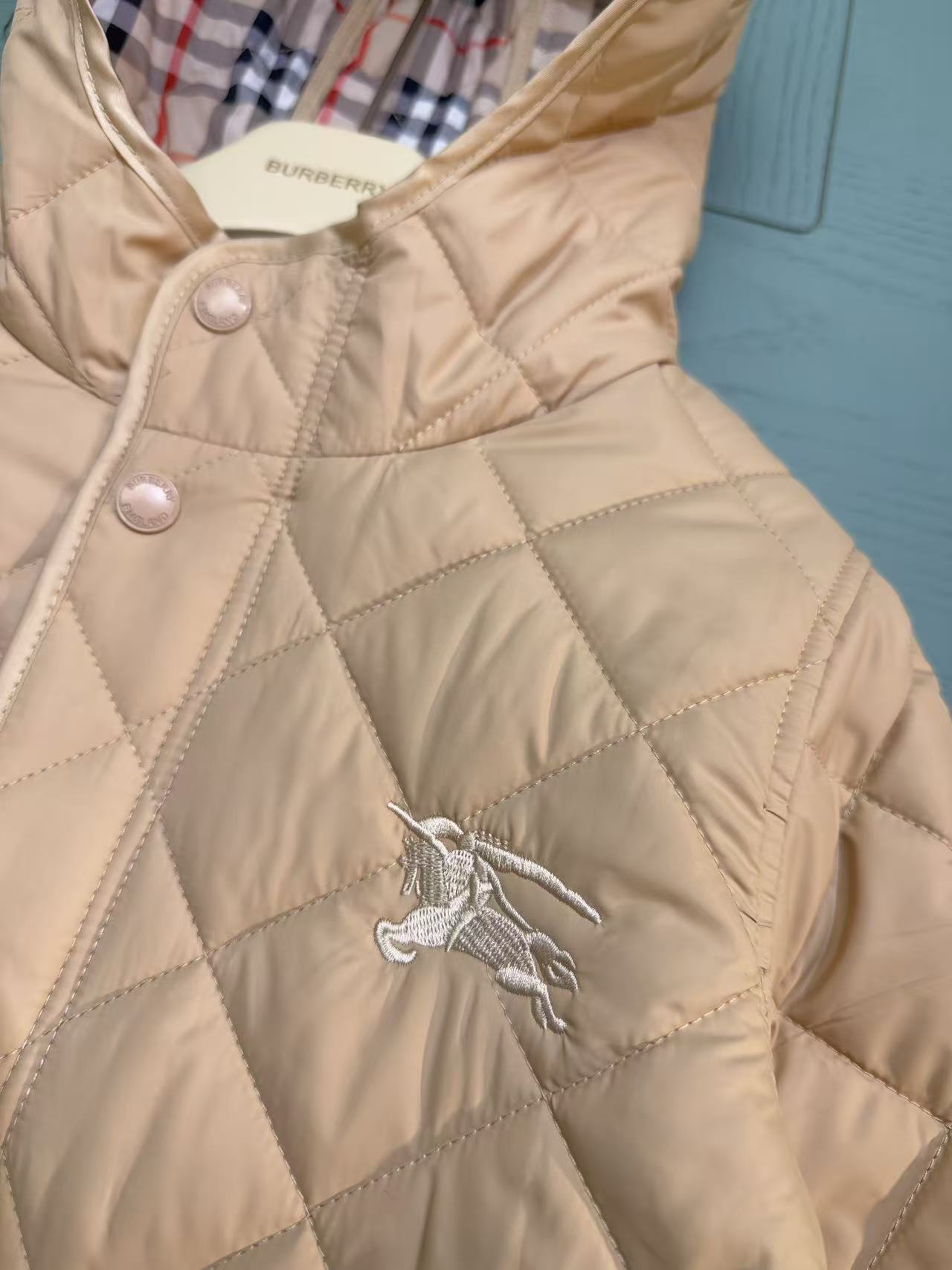 Burberry Mid-Length Puffer Jacket – Kids Collection – 25AW
