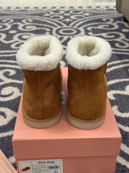 Miu Miu Snow Boots – FW25 New Arrival