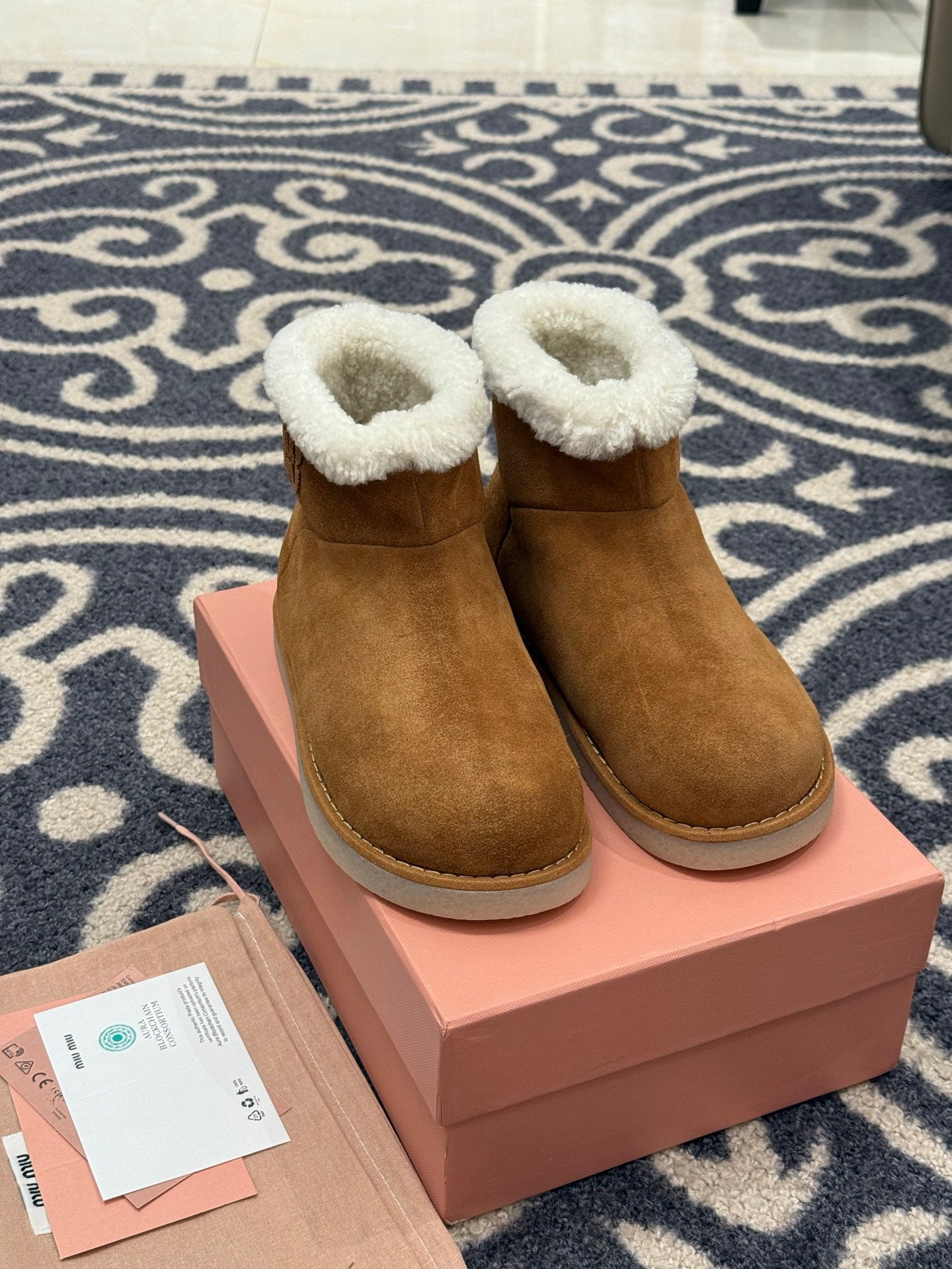 Miu Miu Snow Boots – FW25 New Arrival