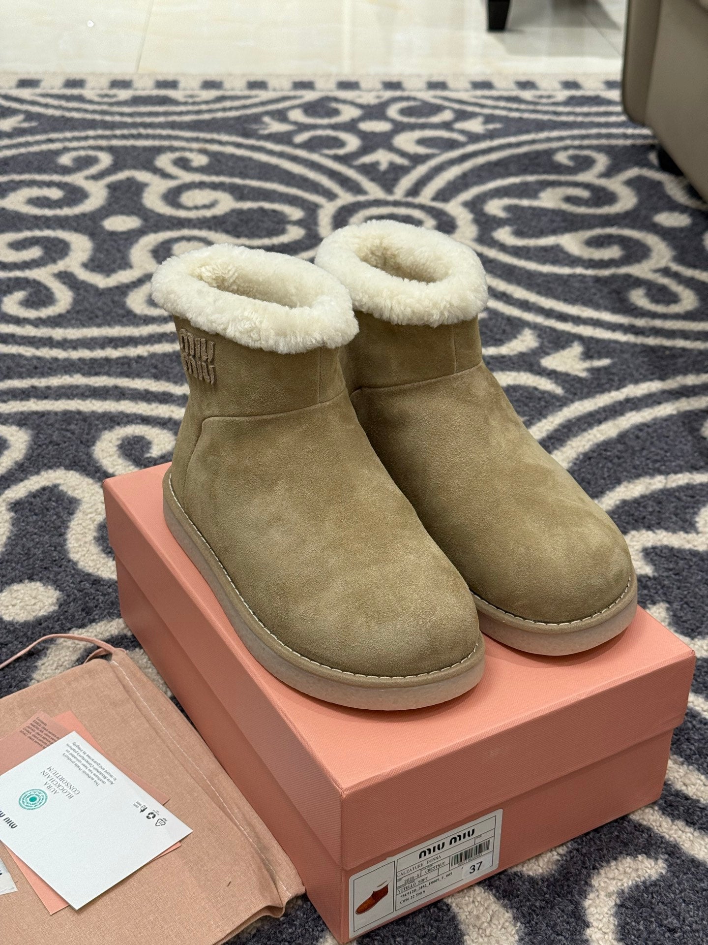 Miu Miu Snow Boots – FW25 New Arrival