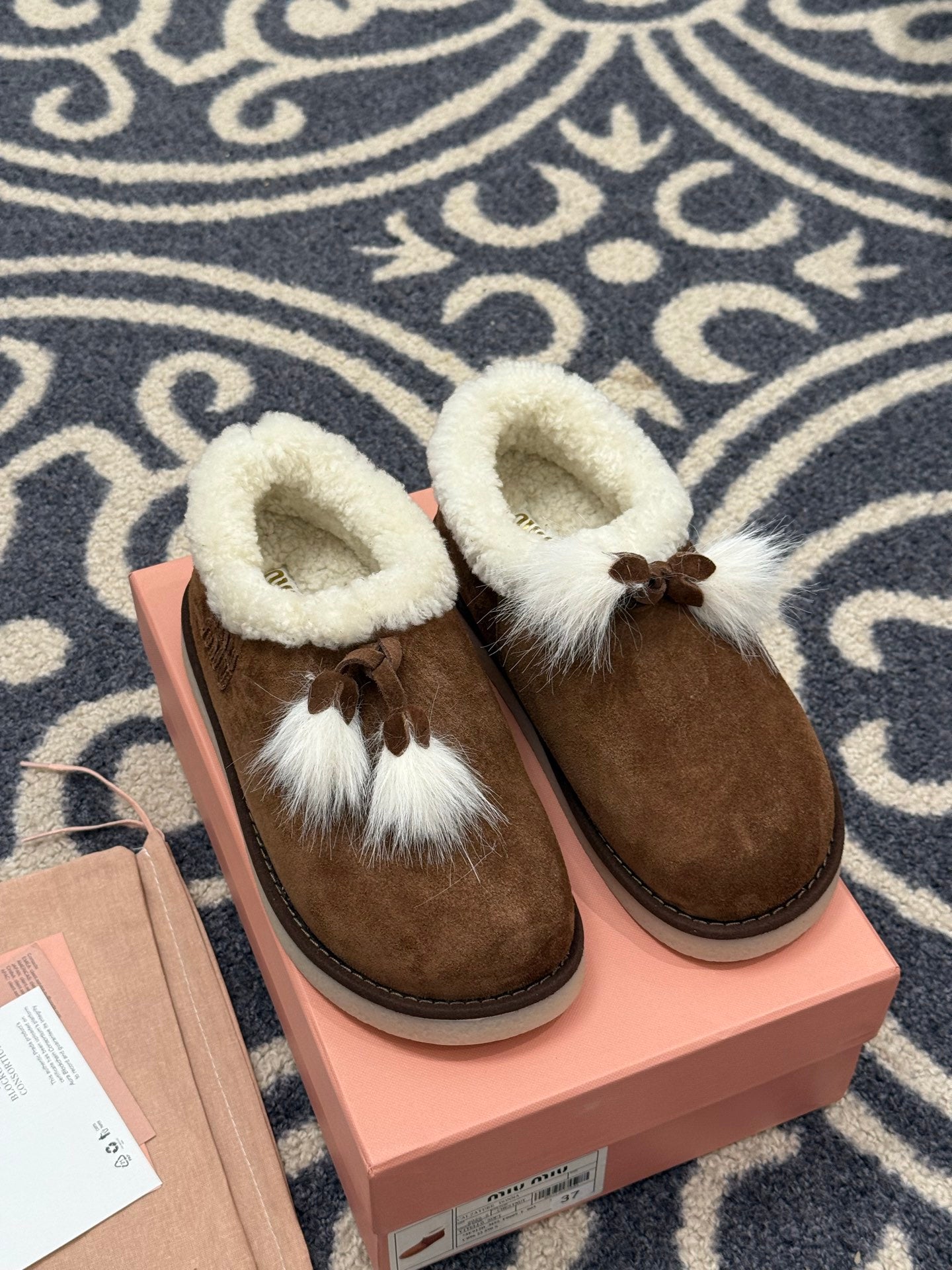 Miu Miu Tassel Snow Boots – 25FW