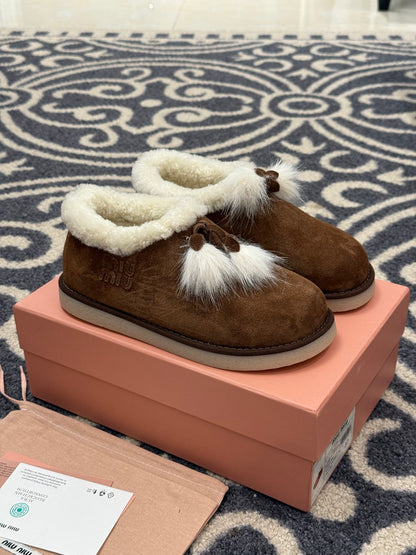 Miu Miu Tassel Snow Boots – 25FW