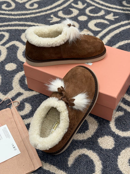 Miu Miu Tassel Snow Boots – 25FW