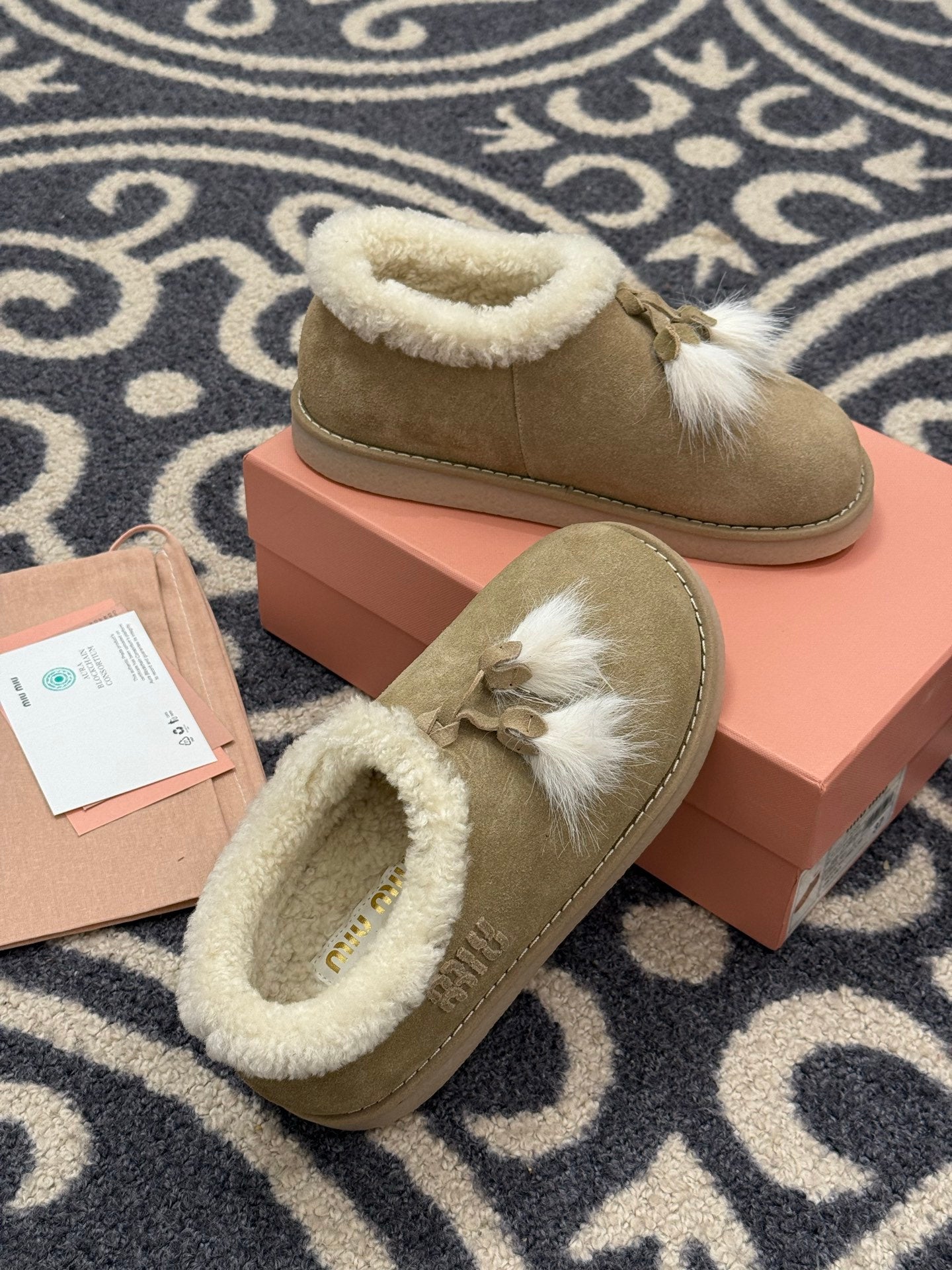 Miu Miu Tassel Snow Boots – 25FW