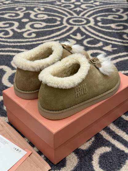 Miu Miu Tassel Snow Boots – 25FW