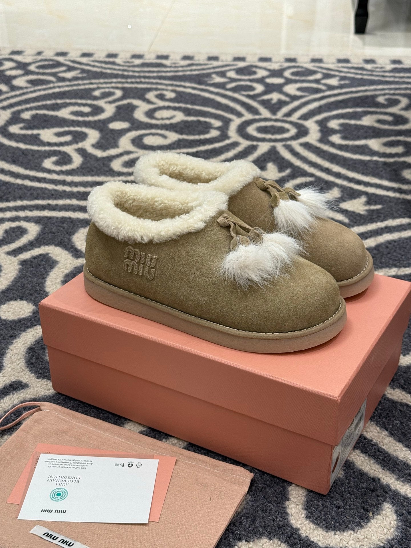 Miu Miu Tassel Snow Boots – 25FW