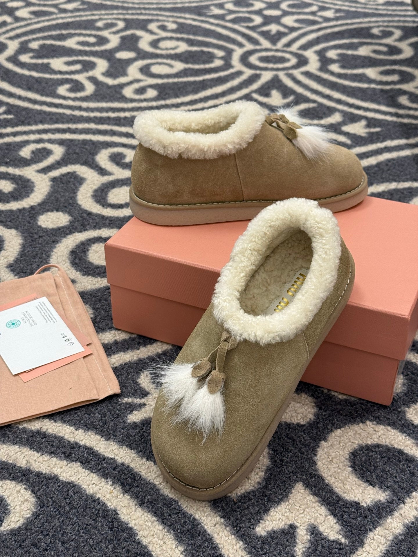 Miu Miu Tassel Snow Boots – 25FW
