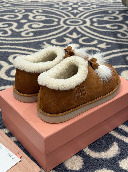 Miu Miu Tassel Snow Boots – 25FW