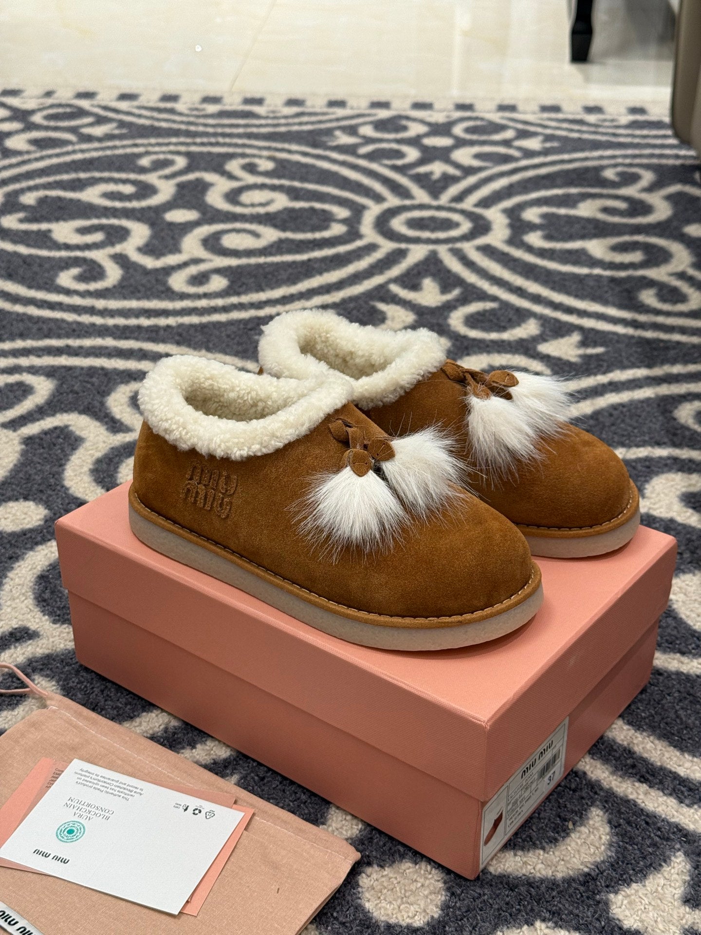 Miu Miu Tassel Snow Boots – 25FW