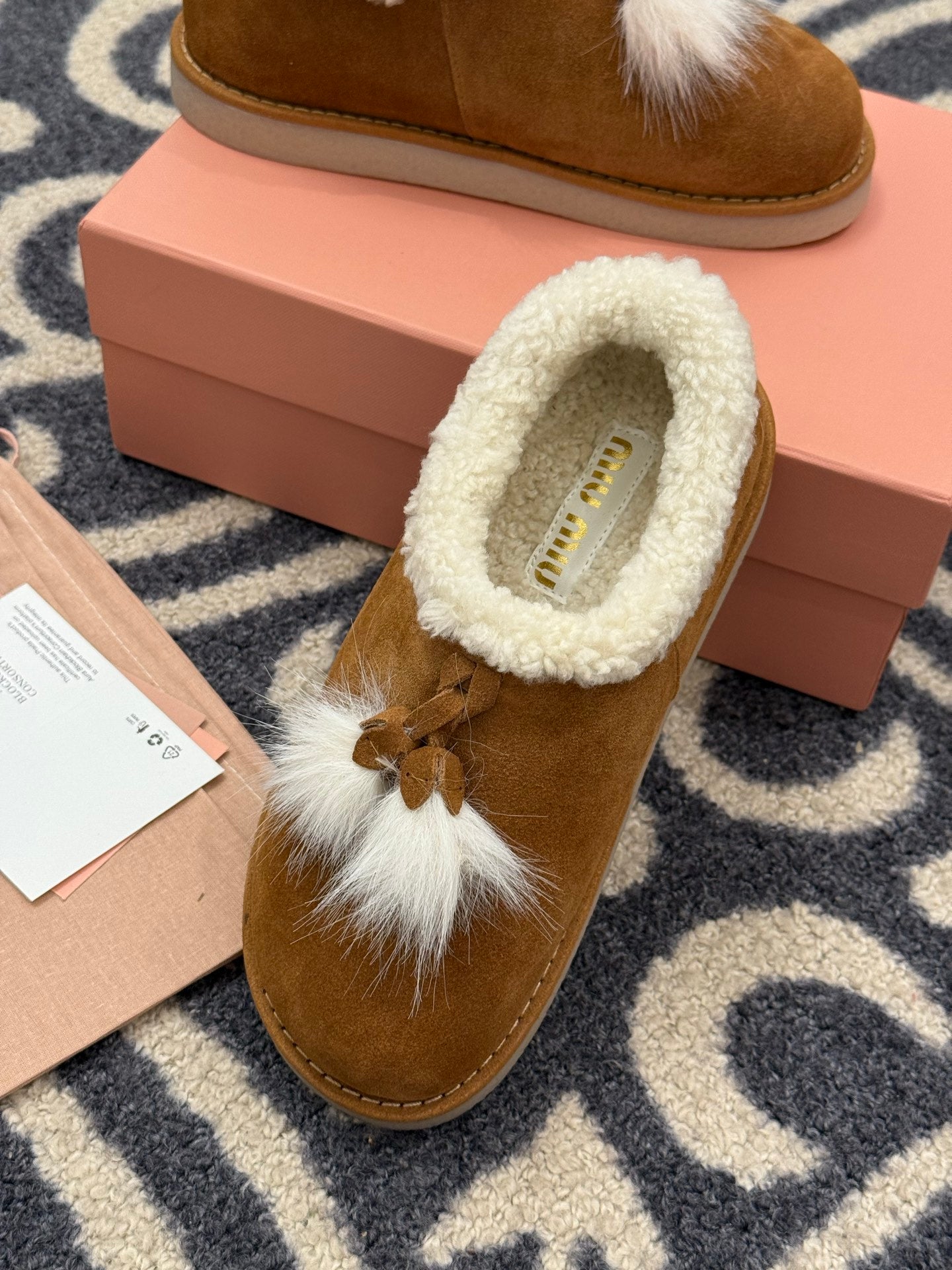 Miu Miu Tassel Snow Boots – 25FW
