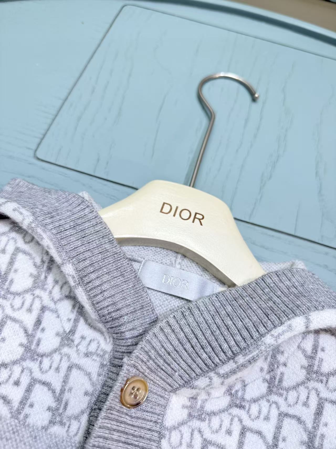 Dior Classic Children's Knit Cardigan – Kids Collection – 2025SS