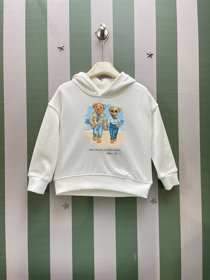 Ralph Lauren Inspired Kids Hooded Sweatshirt – 2025FW – Kids Collection