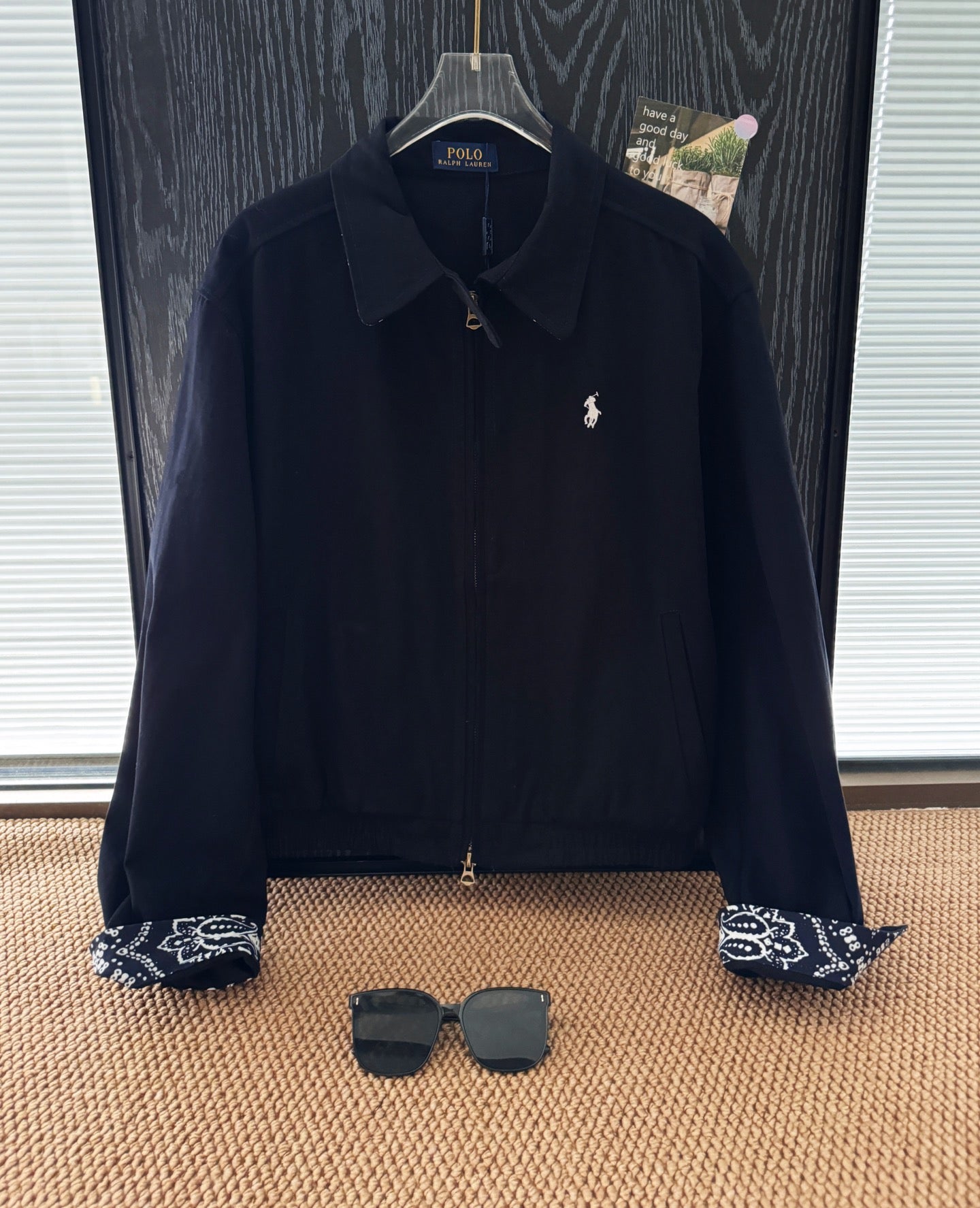 Ralph Lauren Pony Embroidery Patchwork Jacket