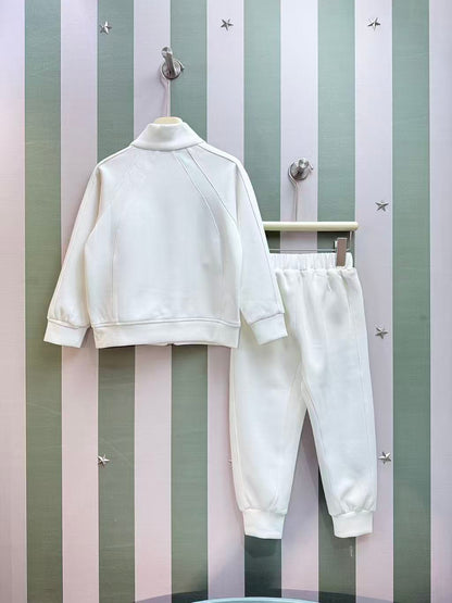 Dior Kids Stand-Collar Sweatshirt and Pants Set – Kids Collection – 25FW