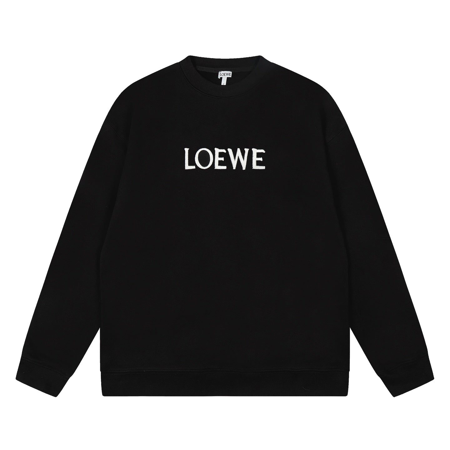 Loewe Center Letter Embroidered Crewneck Sweatshirt – 25SS