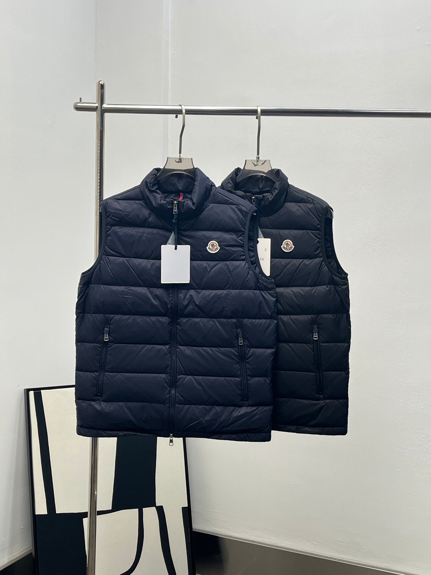Moncler Solid Logo Down Vest – 25SS