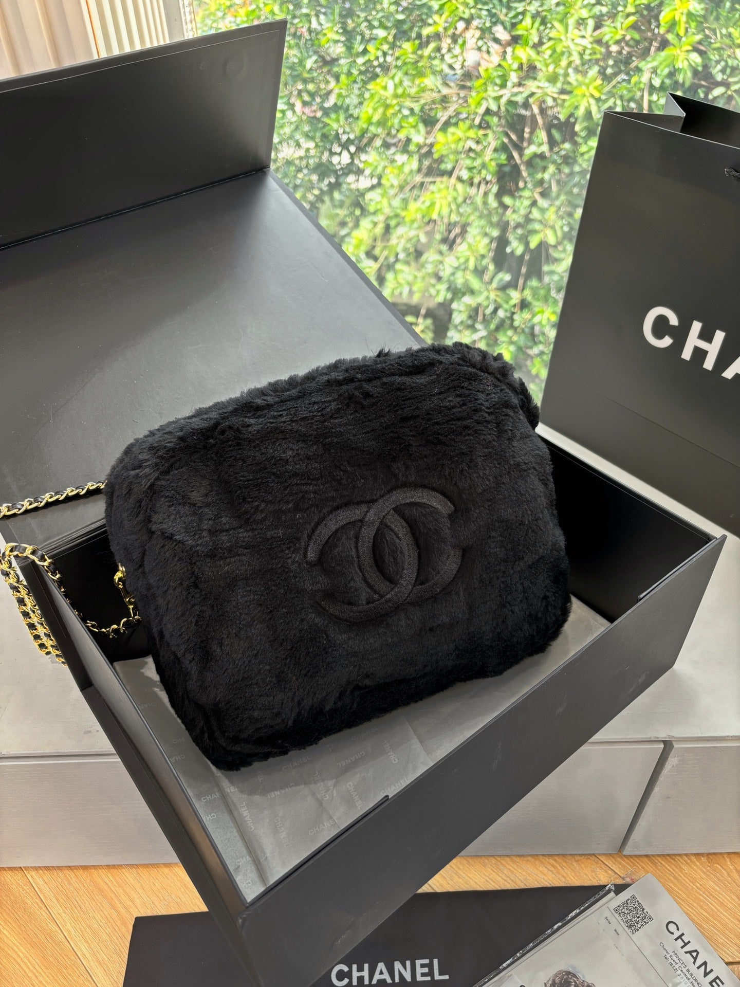 Chanel Wool Furry Mules – Autumn/Winter 25S Collection