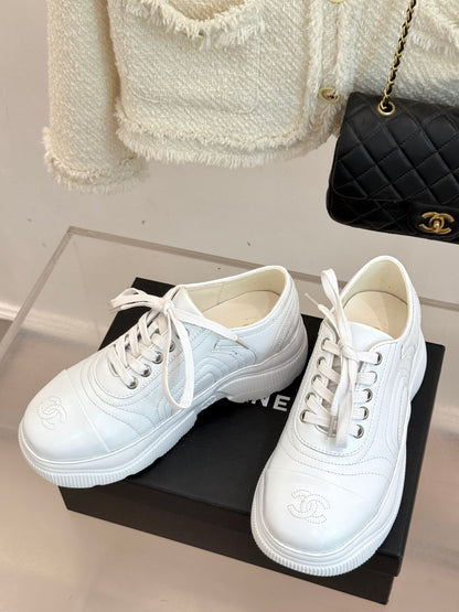 Chanel 25K Thick-Soled Calfskin Dad Sneakers – 25K Collection