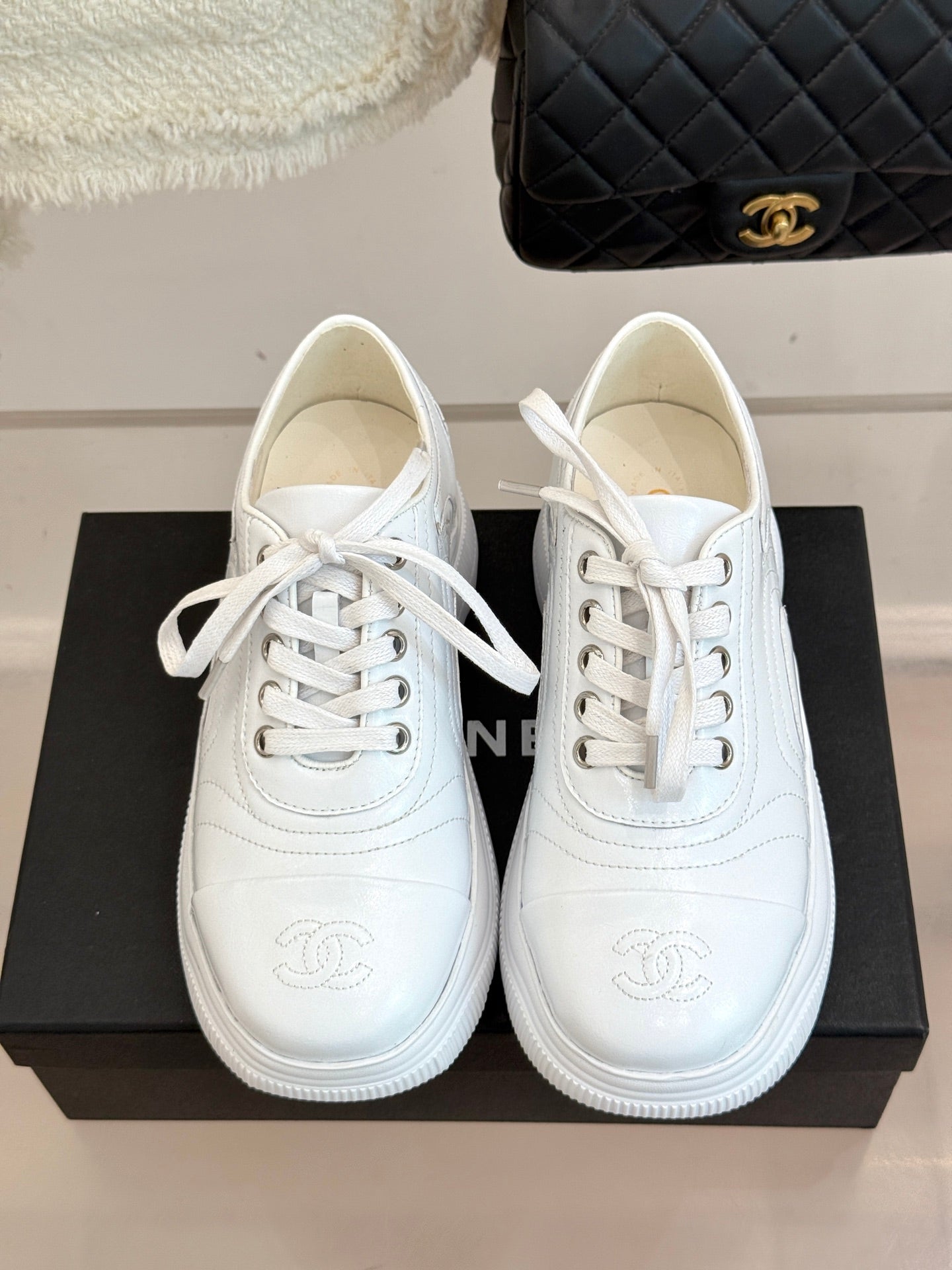 Chanel 25K Thick-Soled Calfskin Dad Sneakers – 25K Collection