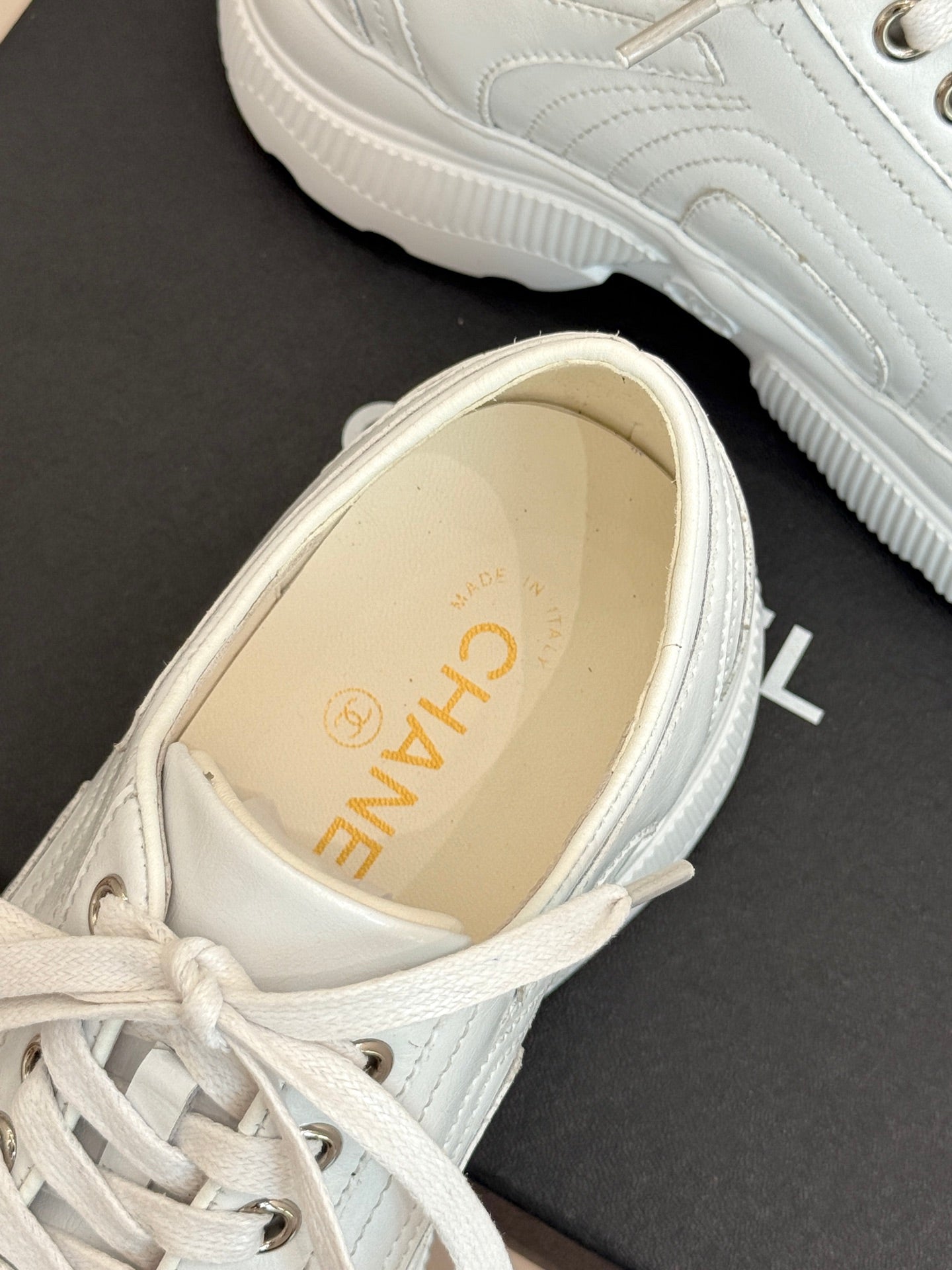 Chanel 25K Thick-Soled Calfskin Dad Sneakers – 25K Collection