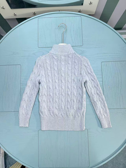 Ralph Lauren Polo Boys' Striped Knit Sweater – Kids Collection – 2025SS