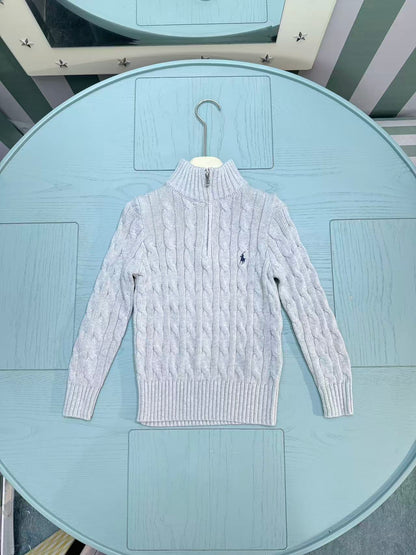 Ralph Lauren Polo Boys' Striped Knit Sweater – Kids Collection – 2025SS