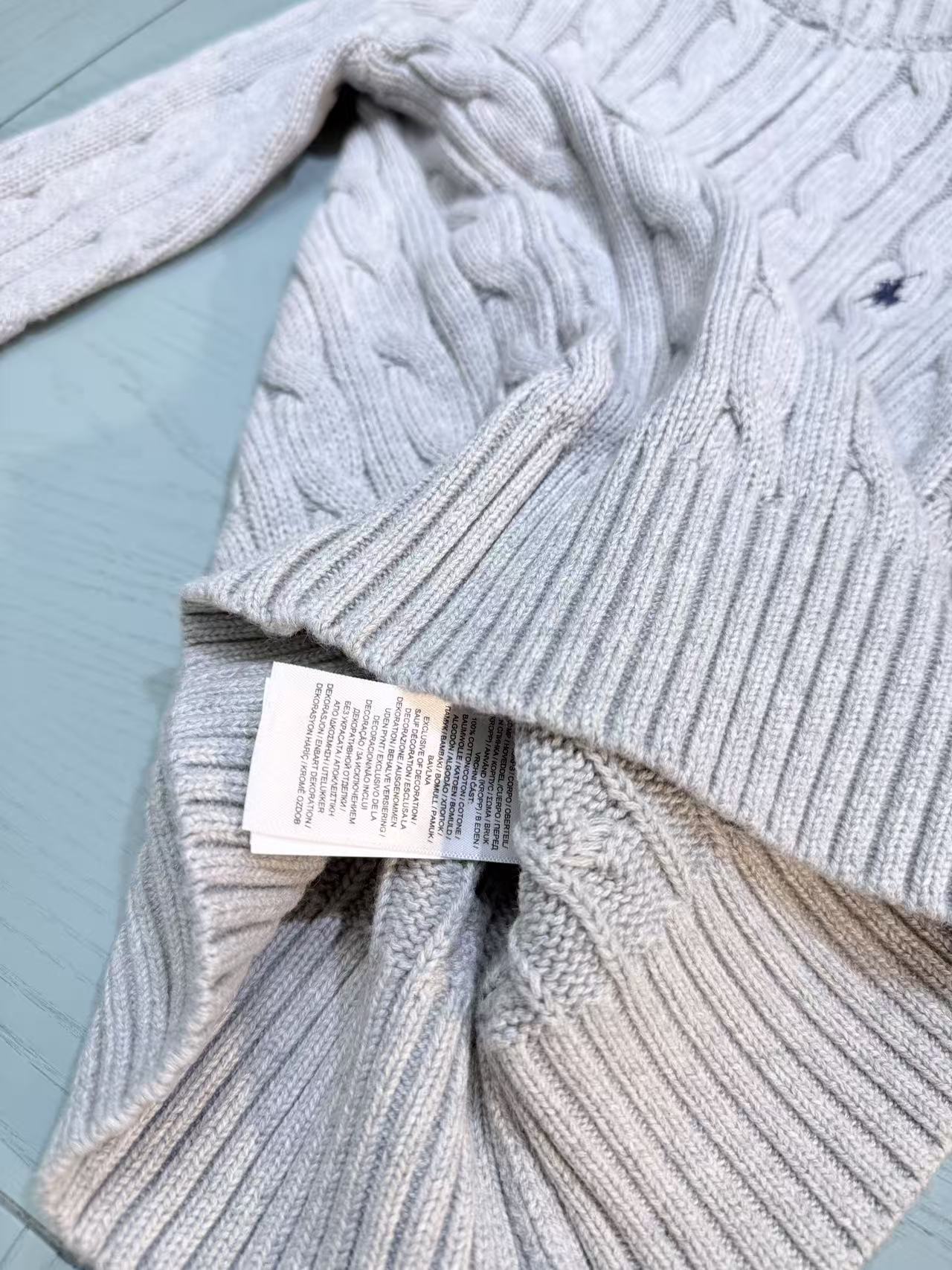 Ralph Lauren Polo Boys' Striped Knit Sweater – Kids Collection – 2025SS