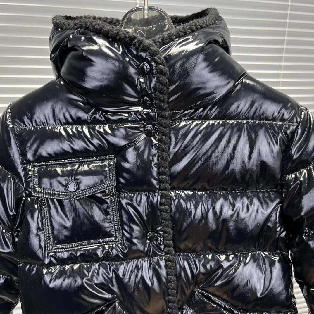 Moncler Kids Hooded Down Jacket – 25FW