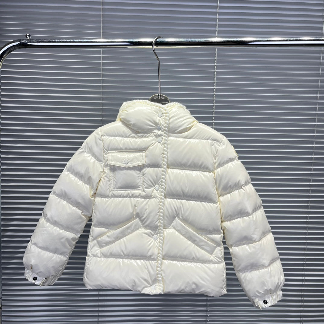 Moncler Kids Hooded Down Jacket – 25FW