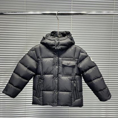 Moncler Detachable Hood Puffer Jacket – 25 Collection – Kids Collection