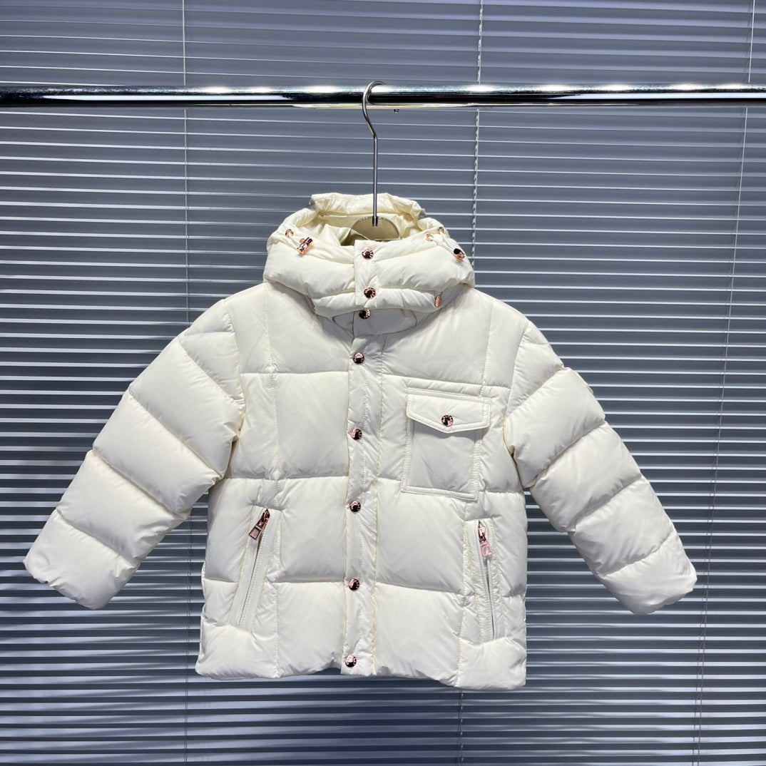 Moncler Detachable Hood Puffer Jacket – 25 Collection – Kids Collection