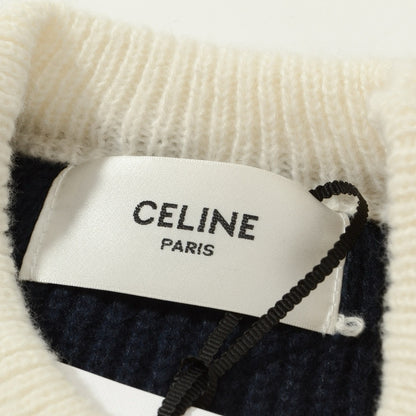 Celine Chunky Striped Jacquard Crewneck Sweater – 24SS