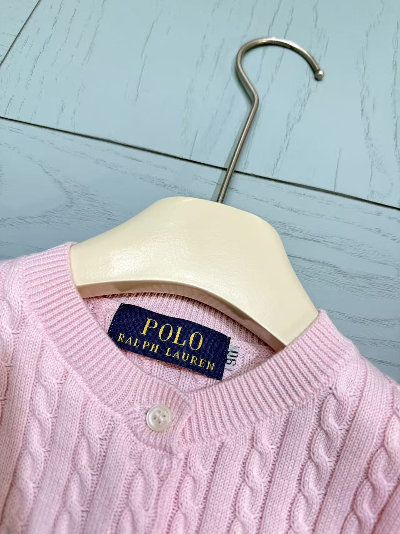 Ralph Lauren Kids Classic Striped Knit Cardigan – 2025SS