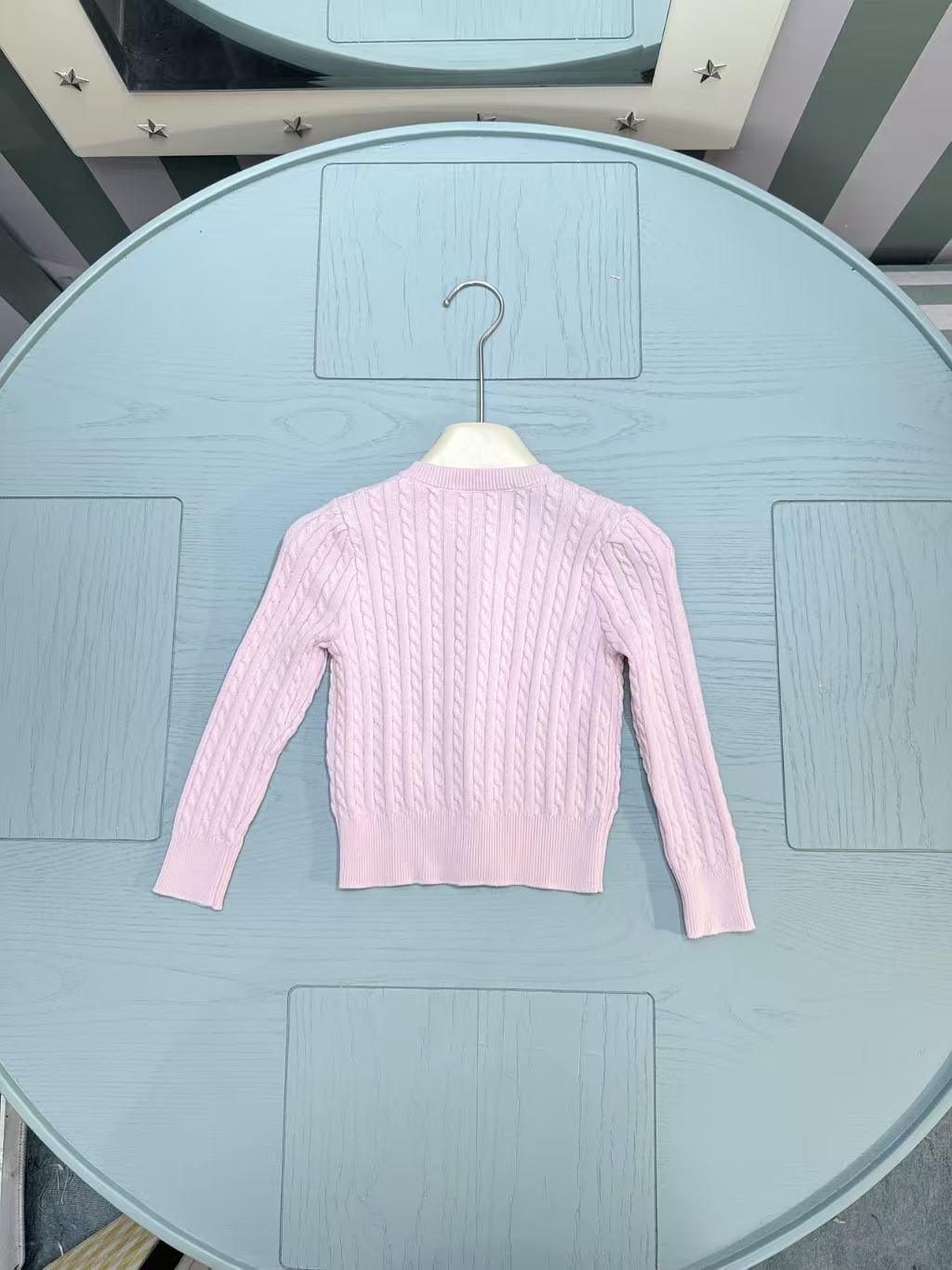 Ralph Lauren Kids Classic Striped Knit Cardigan – 2025SS