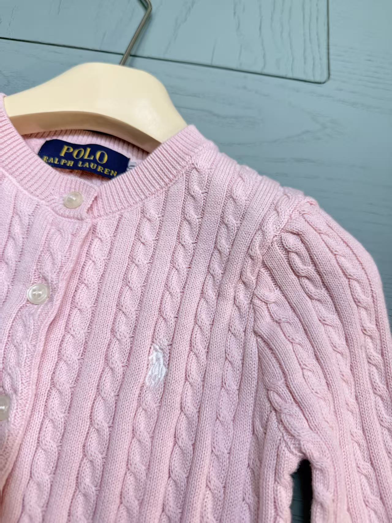 Ralph Lauren Kids Classic Striped Knit Cardigan – 2025SS