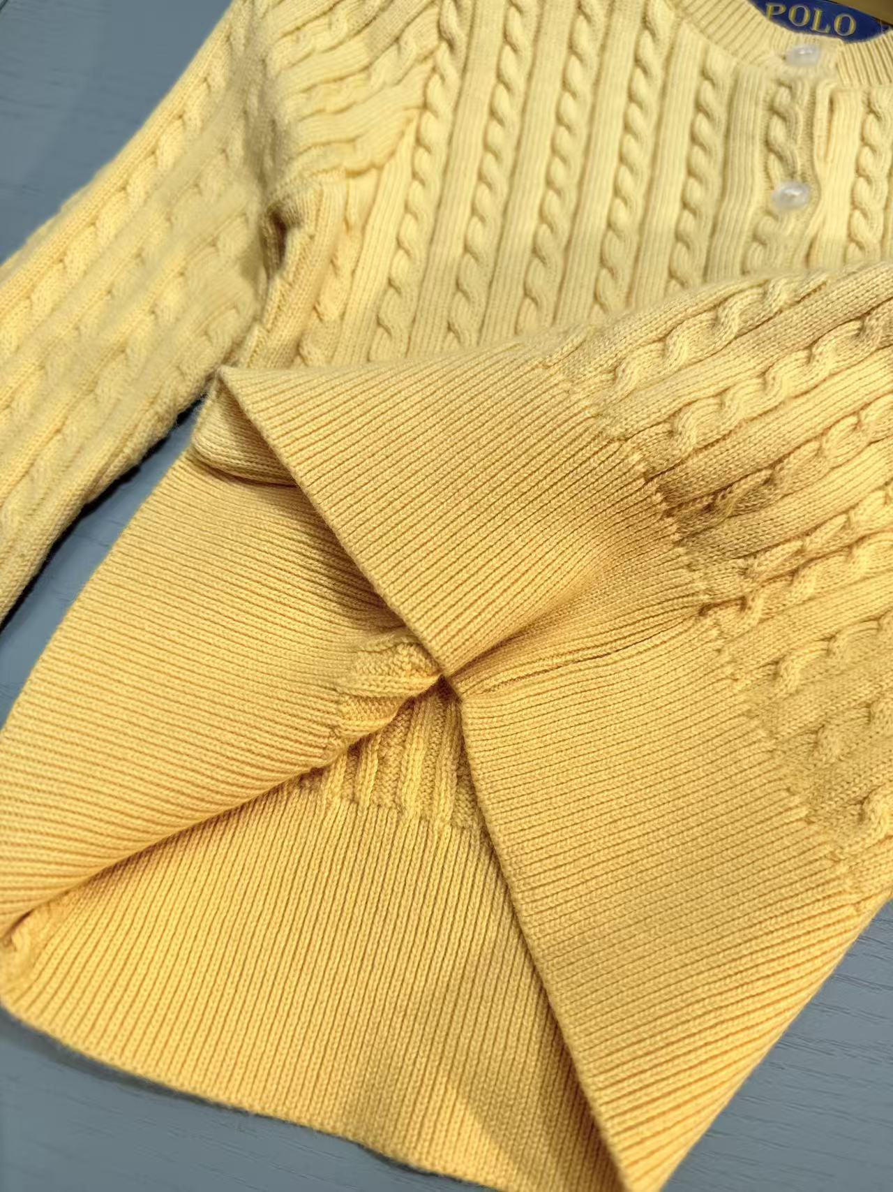 Ralph Lauren Kids Classic Striped Knit Sweater – 2025SS