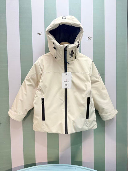 Moncler Kids Detachable Hood Puffer Jacket – 2025FW