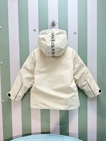 Moncler Kids Detachable Hood Puffer Jacket – 2025FW