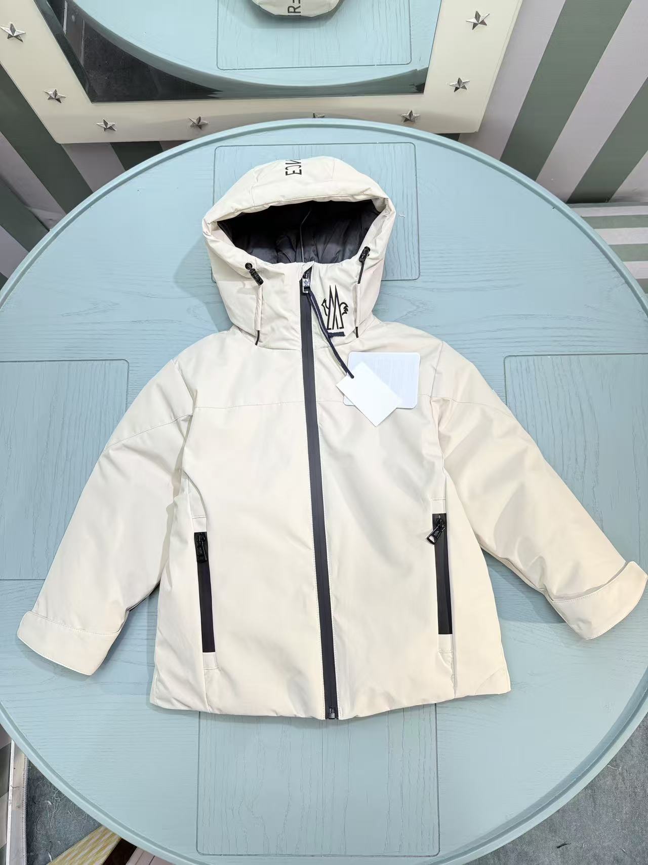 Moncler Kids Detachable Hood Puffer Jacket – 2025FW