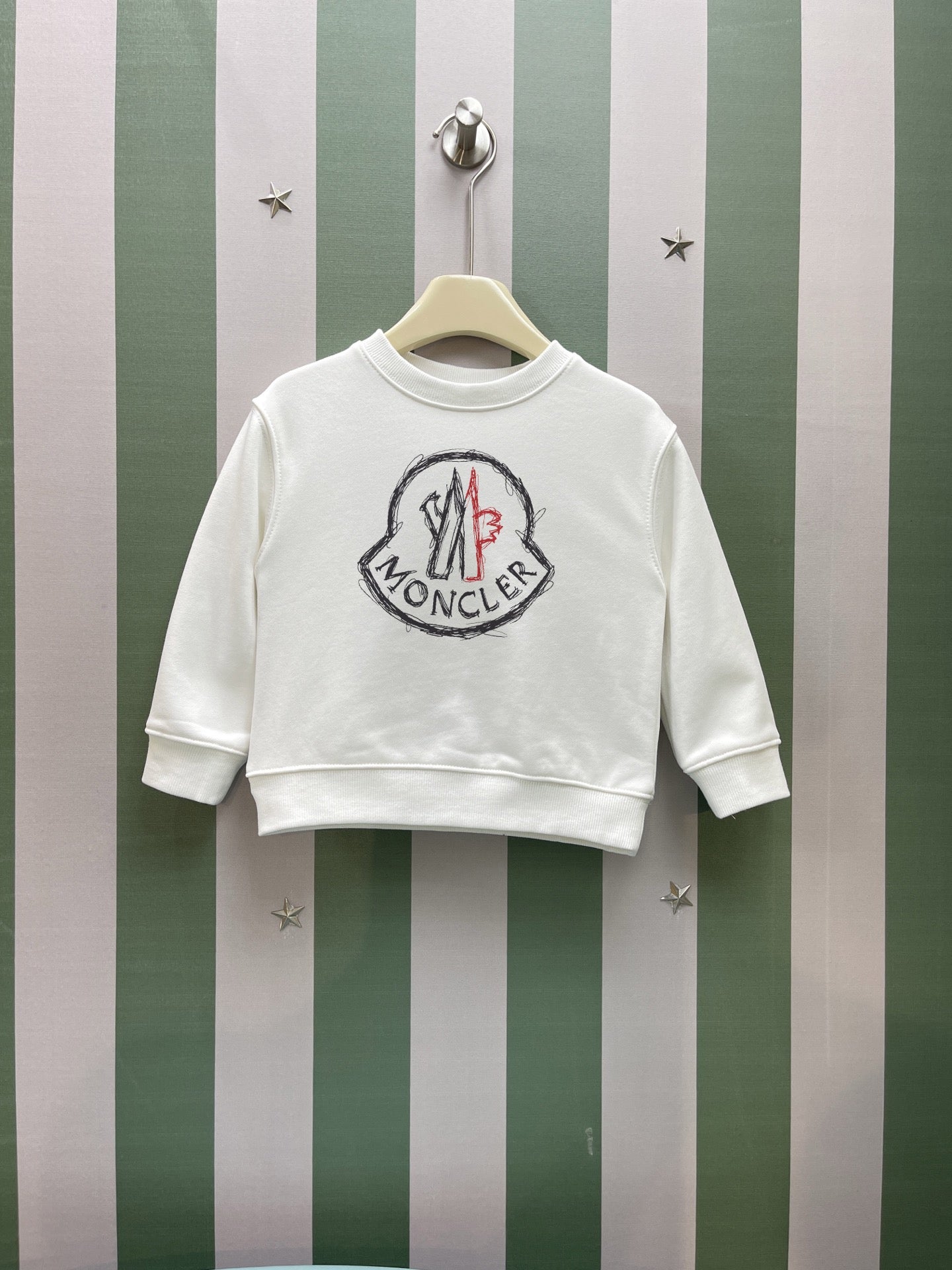 Moncler Kids Crewneck Sweatshirt – 2025FW – Kids Collection