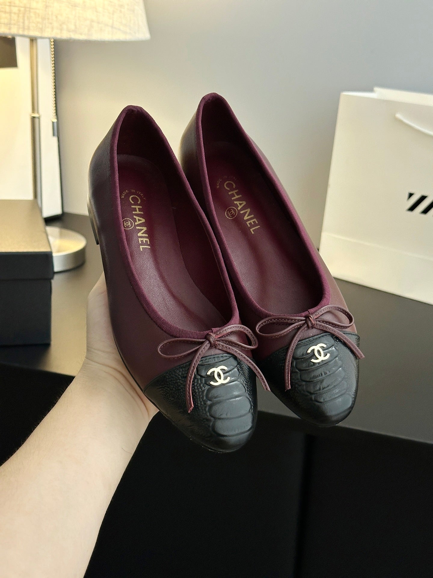 Chanel 25B Bow Mary Jane Flats – 25B Collection