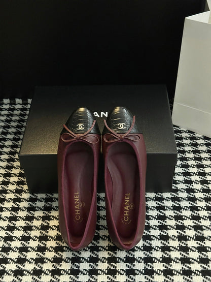 Chanel 25B Bow Mary Jane Flats – 25B Collection
