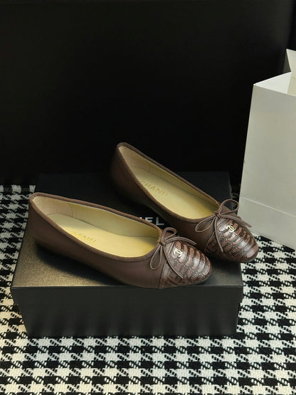 Chanel 25B Bow Mary Jane Flats – 25B Collection