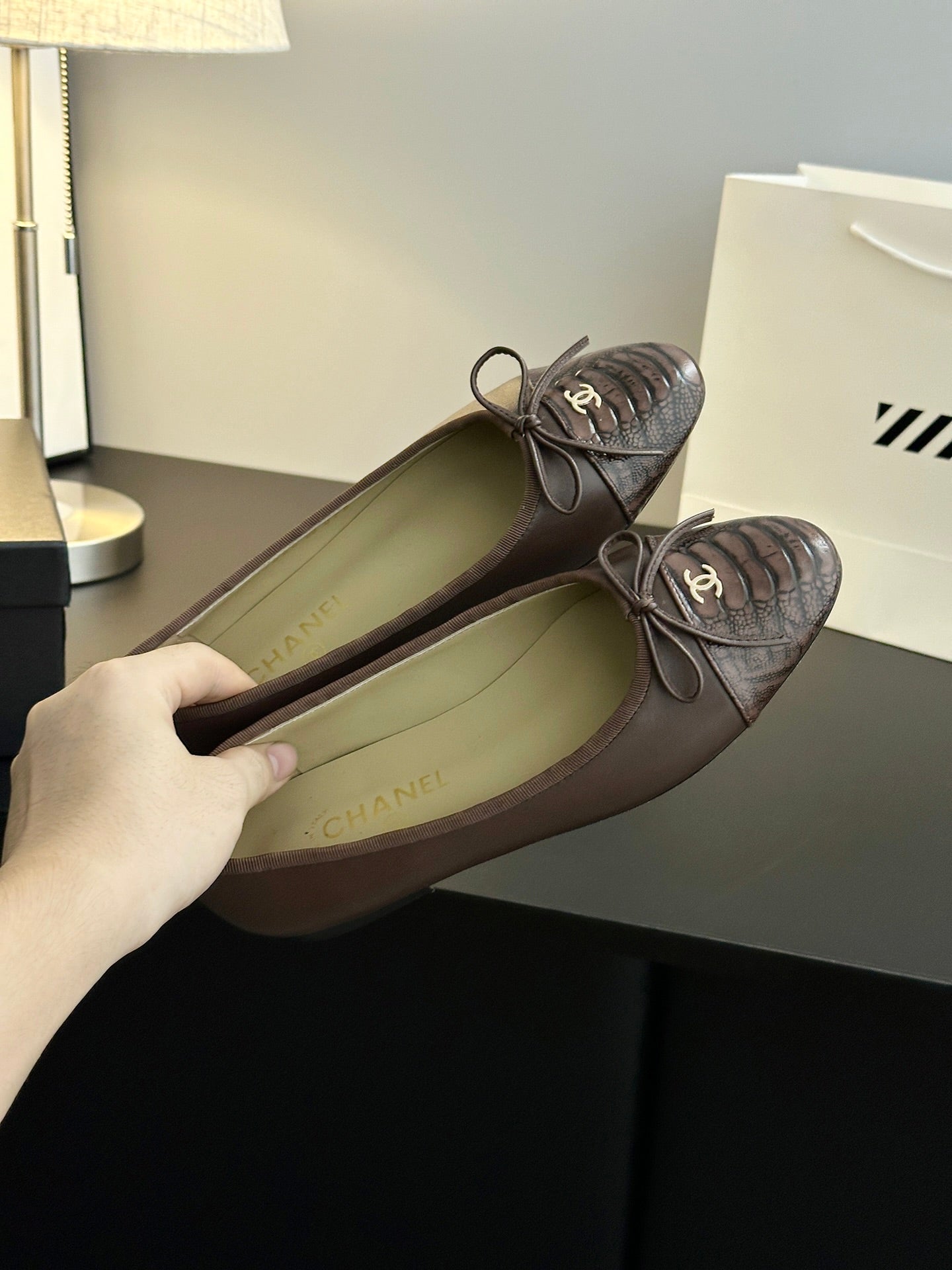 Chanel 25B Bow Mary Jane Flats – 25B Collection