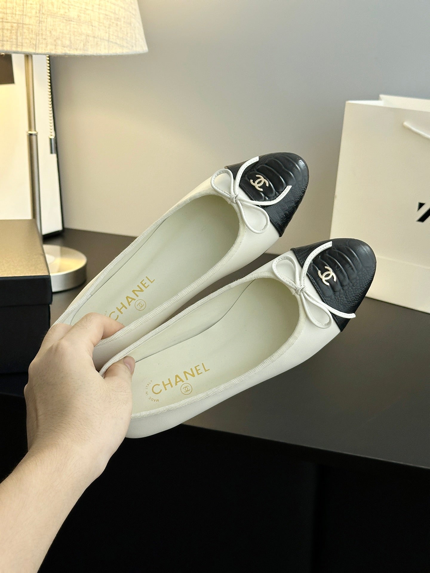 Chanel 25B Bow Mary Jane Flats – 25B Collection