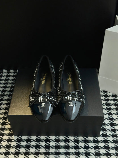 Chanel 25B Bow Mary Jane Flats – 25B Collection