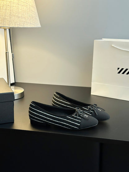 Chanel 25B Bow Mary Jane Flats – 25B Collection