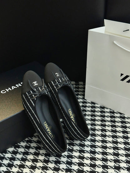 Chanel 25B Bow Mary Jane Flats – 25B Collection